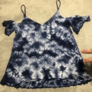 American Eagle tie dyed Blouse